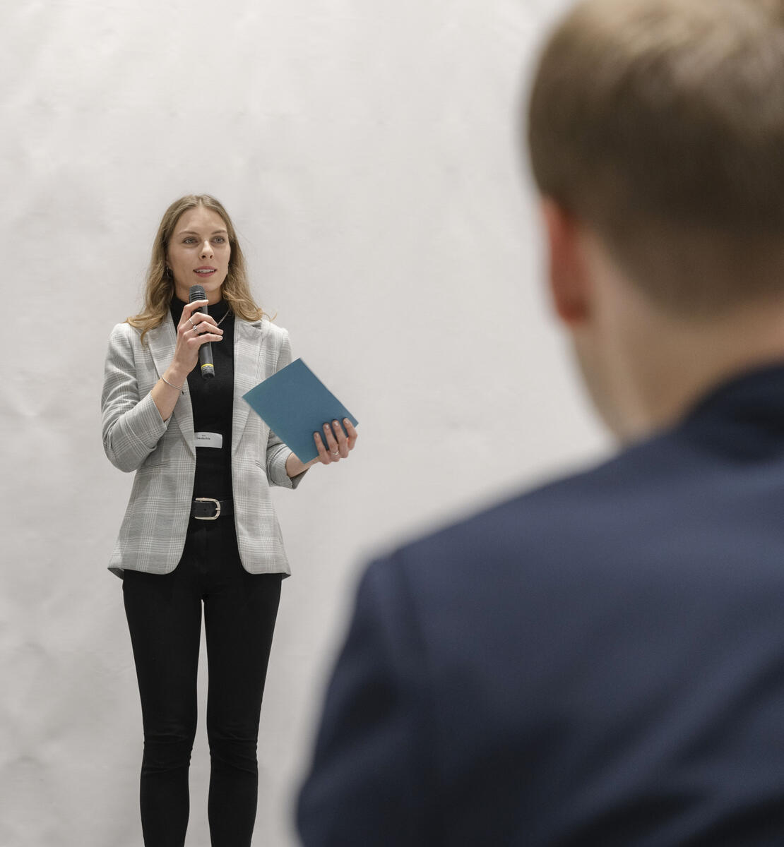 Pitch vor dem Fachzirkel und Publikum bei &quot;THE CREÄTIVE HOUSE&quot;